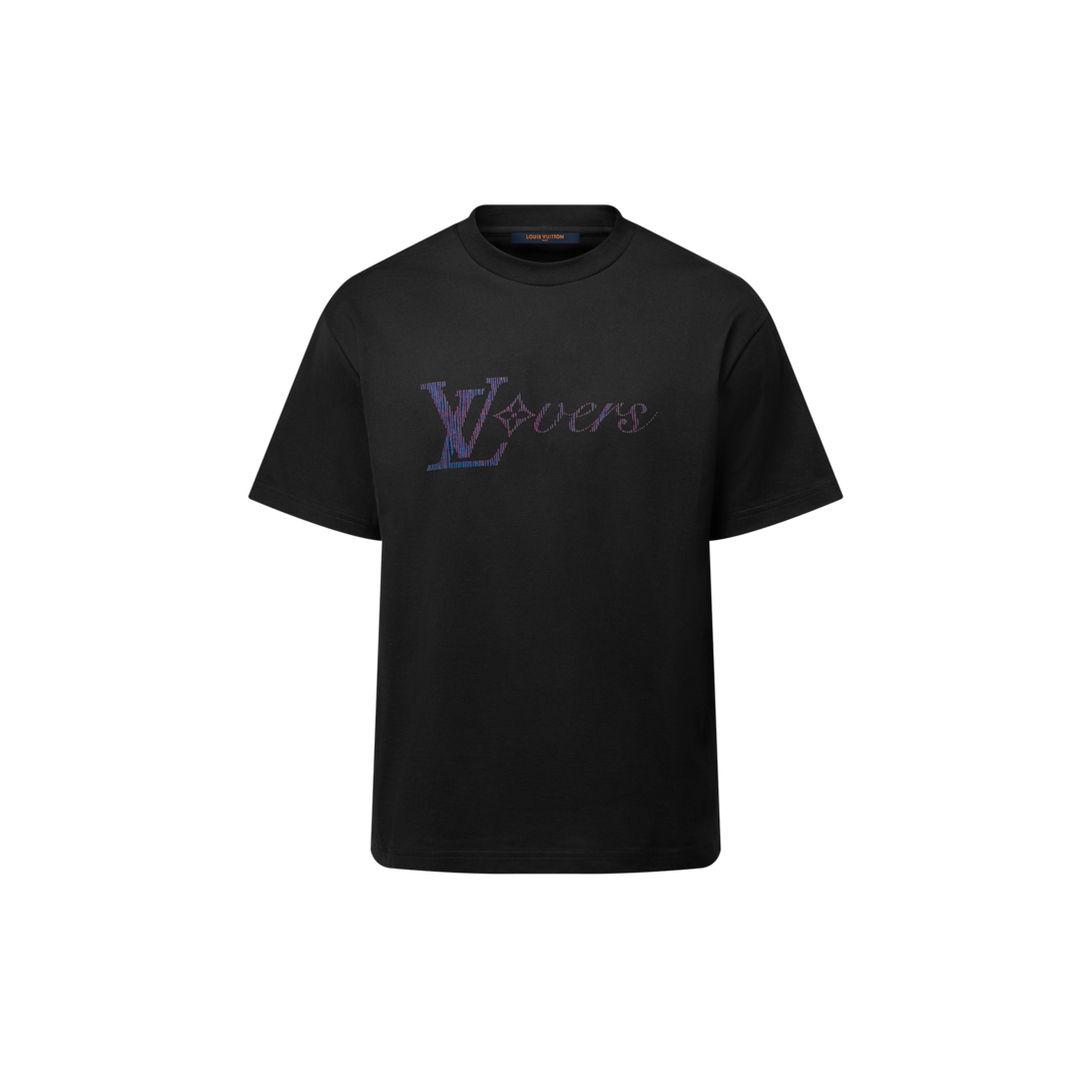 Iridescent LV Vers T-Shirt - Ready-to-Wear | LOUIS VUITTON